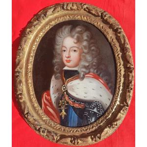 Portrait du Roi Philippe V d’Espagne (1683-1746), Pierre Gobert (entourage de) XVIIe