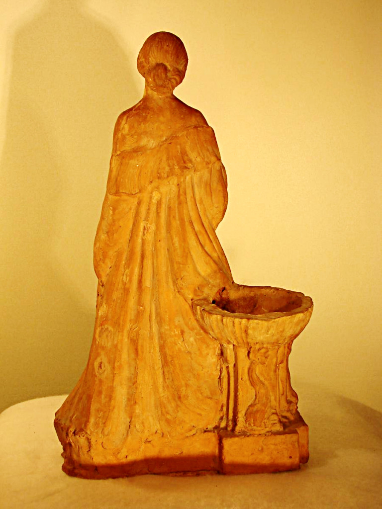 Terracotta Original Of Émile Derré-photo-3