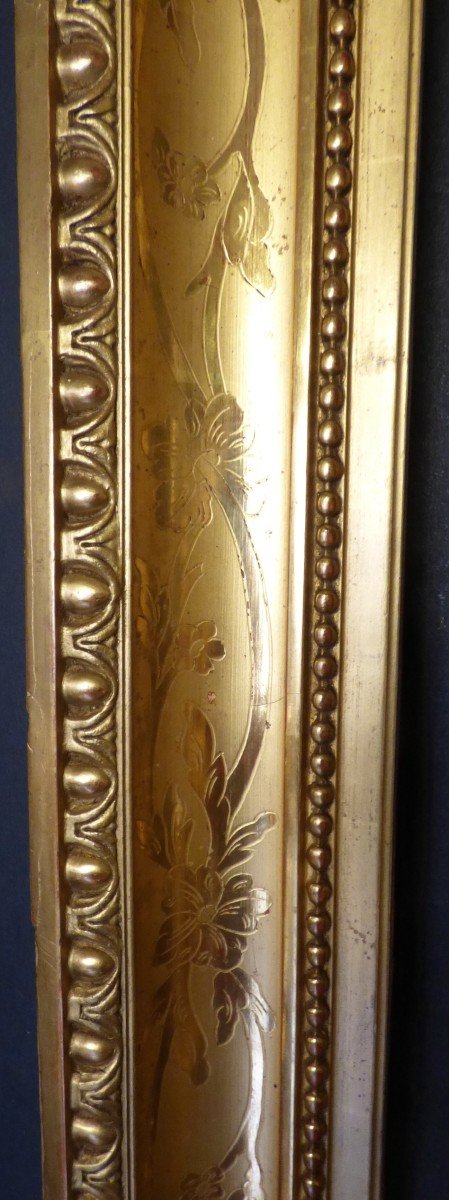 19th Century Wooden And Gilded Stucco Frame-photo-2