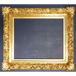 19th Century Wood And Stucco Frame