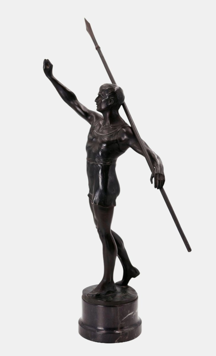 Franz Iffland (1862-1935), Javelin Thrower, After 1910 / - Roman Presence --photo-3