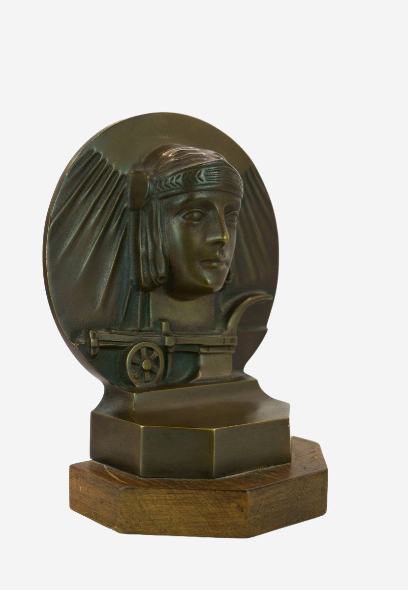 Anonymous, Sun God Ra (bookends), Circa 1935 / - The Light Of Knowledge --photo-2