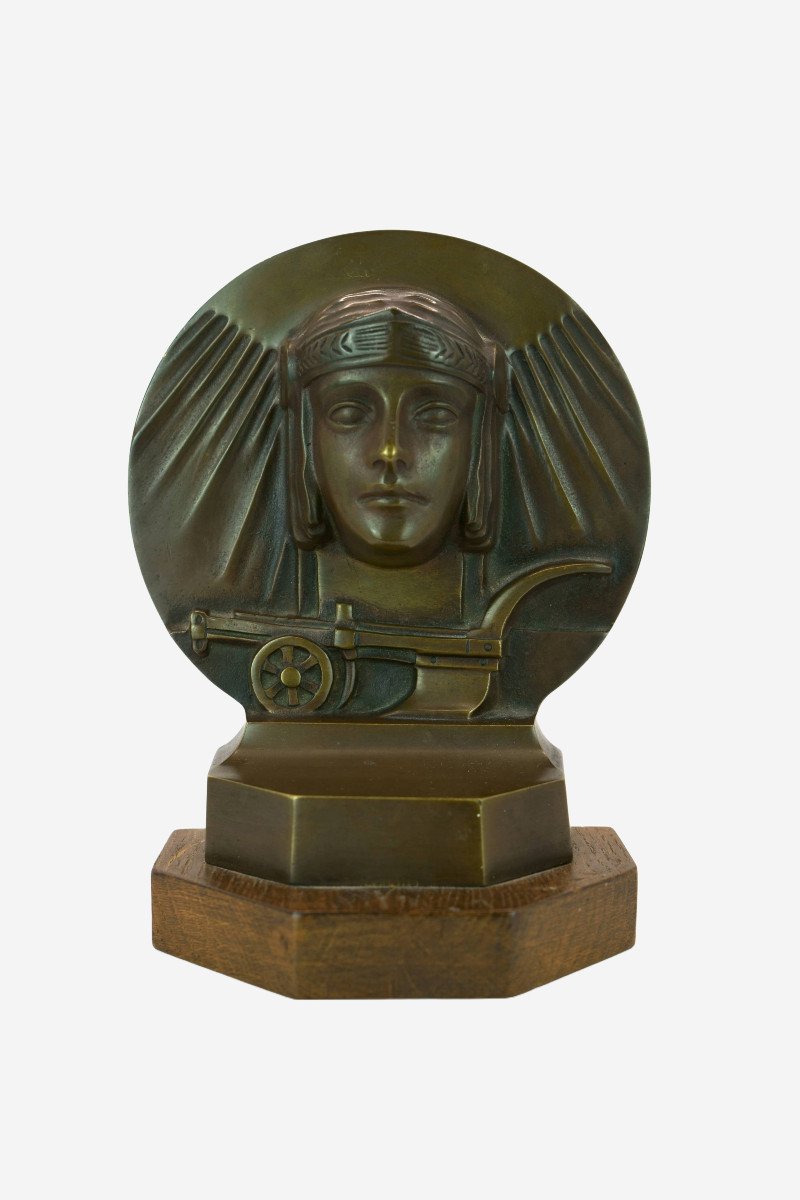 Anonymous, Sun God Ra (bookends), Circa 1935 / - The Light Of Knowledge -