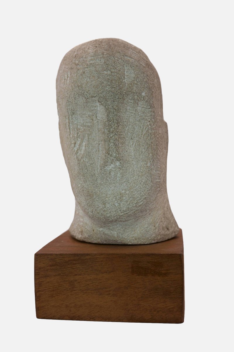 Paul Dierkes (1907-1968), Tête Archaïque, 1952 / - l'Originalité Façonnée --photo-4