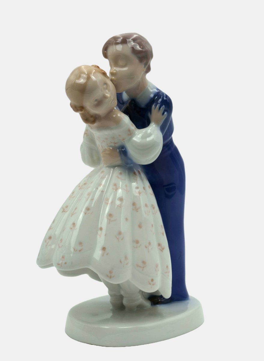 Bing & Gröndahl Figurine By Claire Weiss (1906-1997), Audacity Of Youth-photo-2