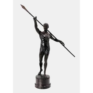 Franz Iffland (1862-1935), Javelin Thrower, After 1910 / - Roman Presence -