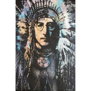 Fred Tiger (*1976), Chief John Winston Ono Lennon !, 2020