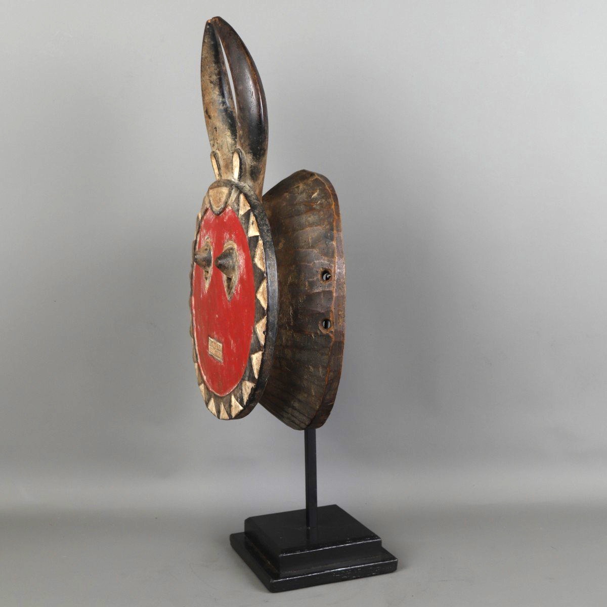 Baoulé Kplé Kplé  Moon Mask - Ivory Coast-photo-3