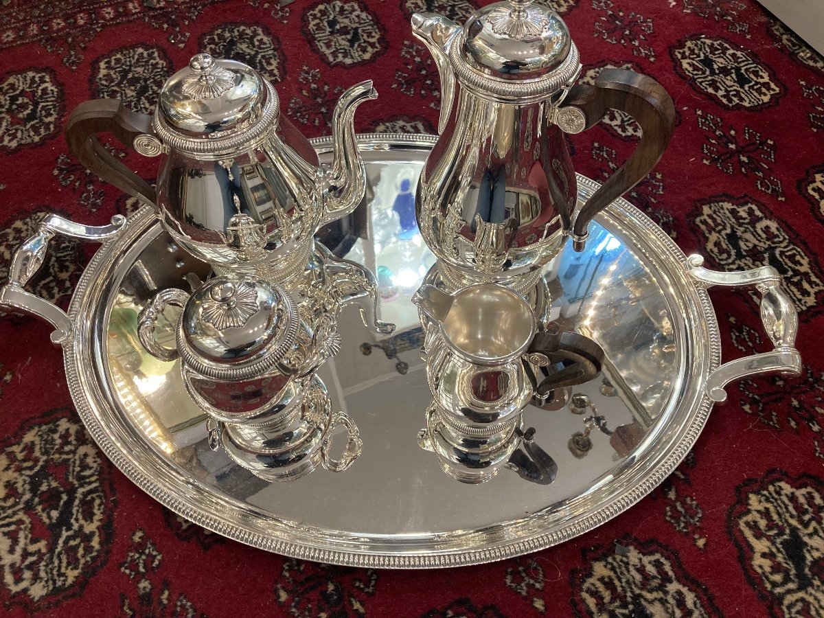 Coffee Service Signed Christofle Complete 