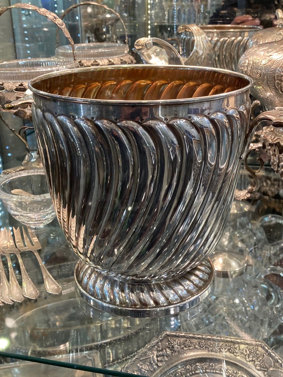 Solid Silver Champagne Bucket 