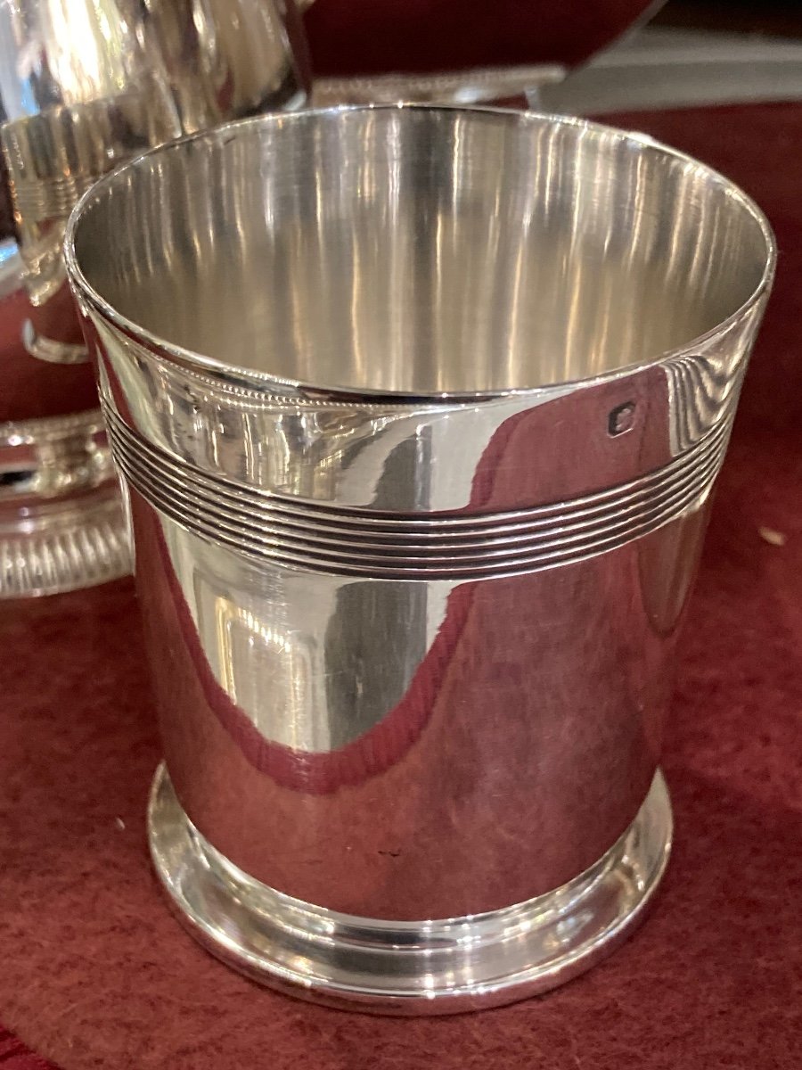 Tetard Brothers Minerva Solid Silver Mug