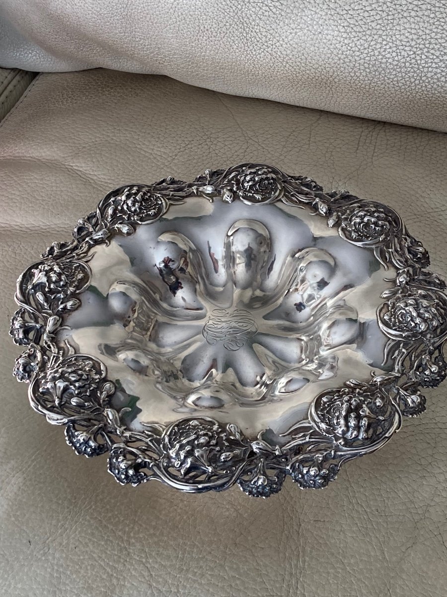 Sterling Silver Fruit Stand -photo-3