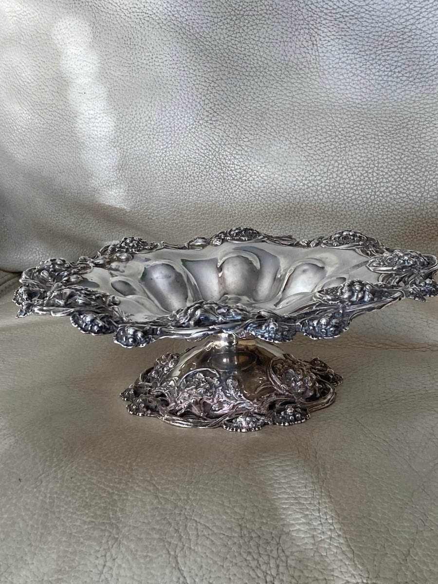 Sterling Silver Fruit Stand 