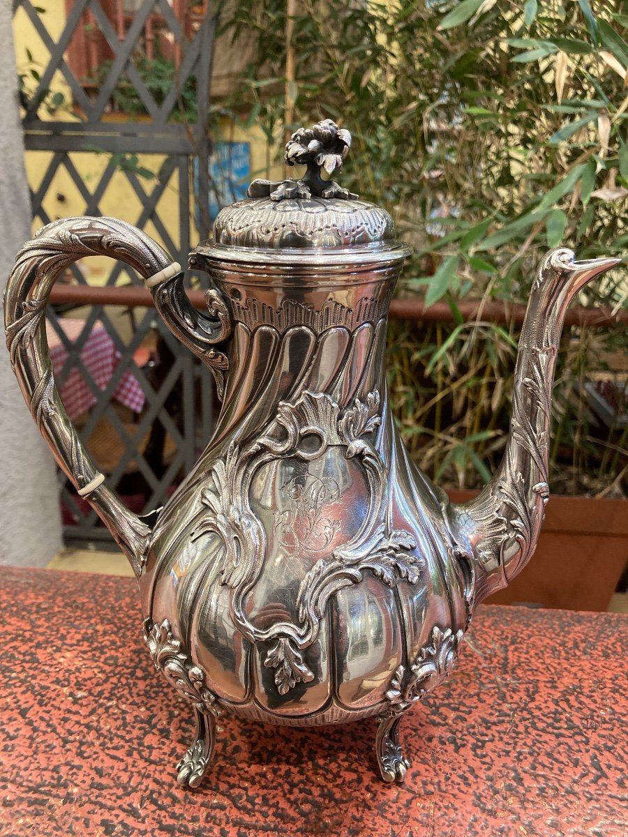 Minerva Sterling Silver Coffee Pot -photo-4