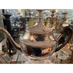 Portuguese Sterling Silver Teapot Early 19th