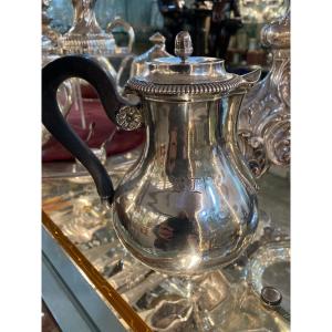 Coffee Pot In Sterling Silver Old Man Hallmark Restoration