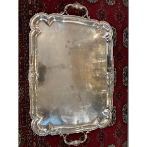Large Tray With Handles Sterling Silver Minerva 1st Title