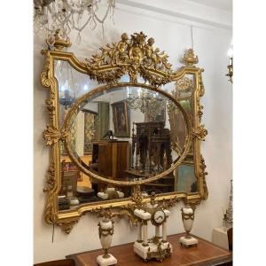 Somptueux Miroir Nap III