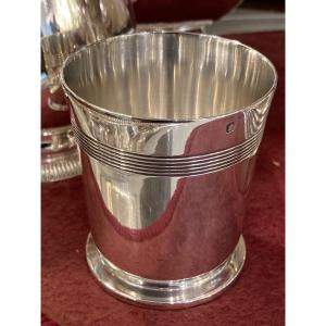 Timbale De Tetard Frères Minerve Argent Massif