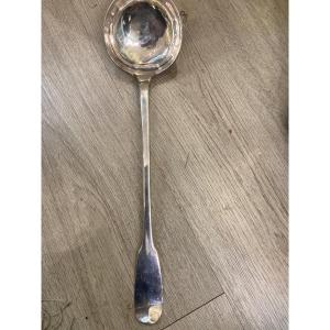 18 E Solid Silver Uniplat Ladle 