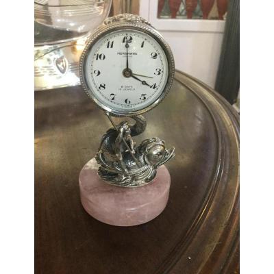 Sterling Silver Clock