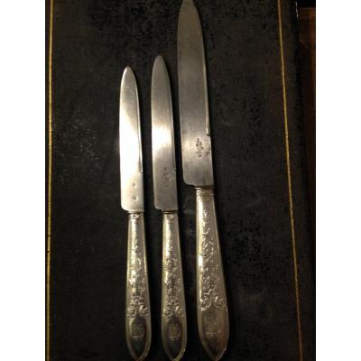 Solid Silver Knives