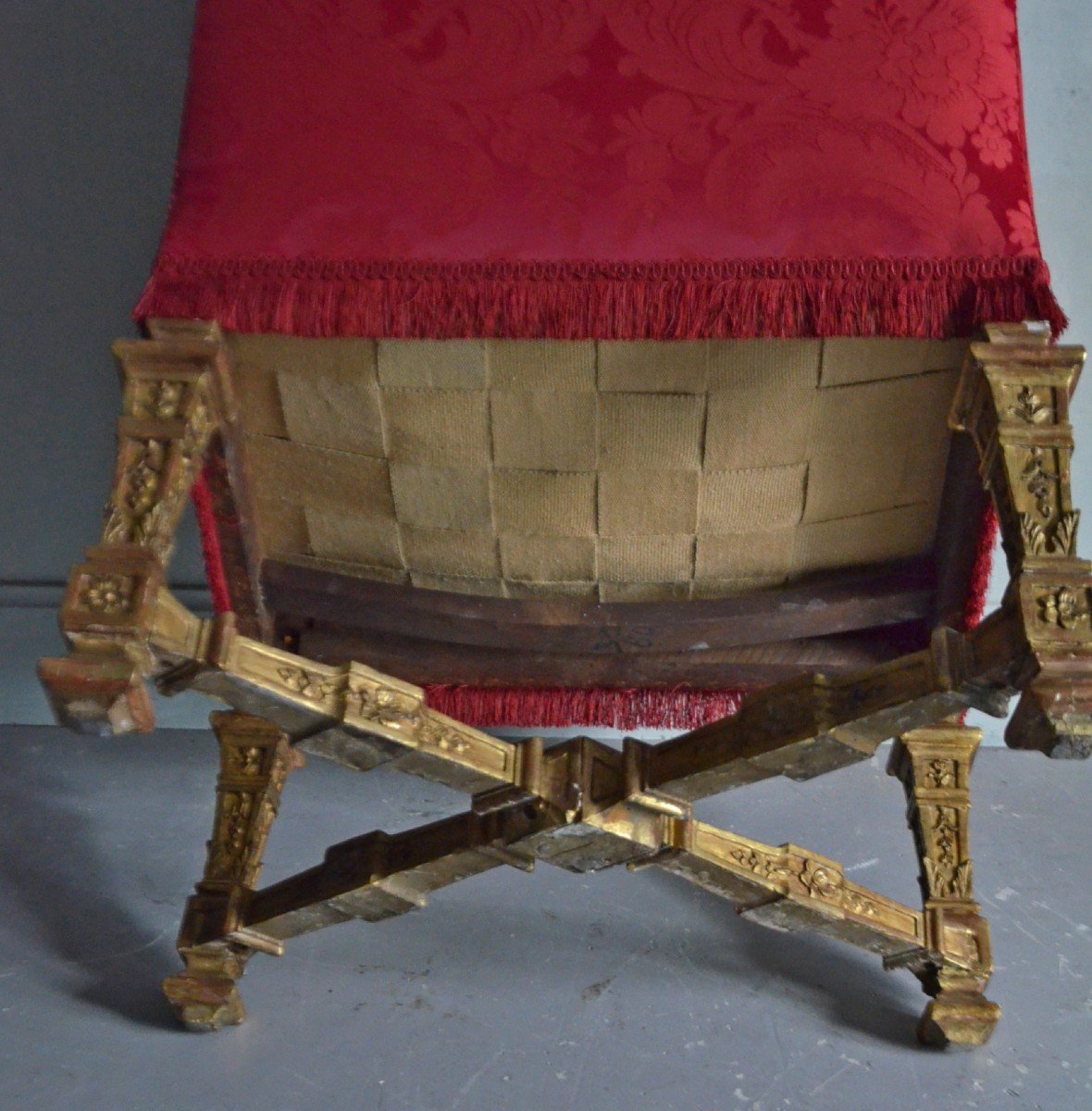 Large Louis XIV Armchair -photo-5