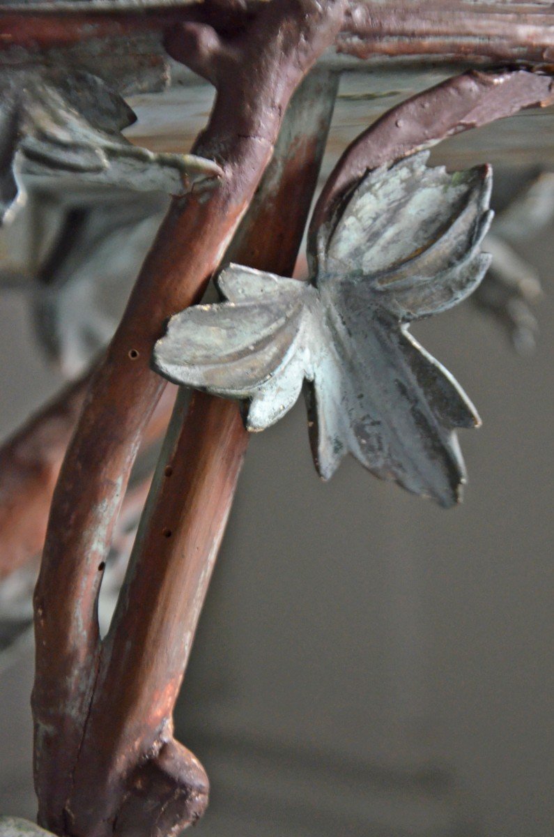 Carved Wood Planter -photo-2