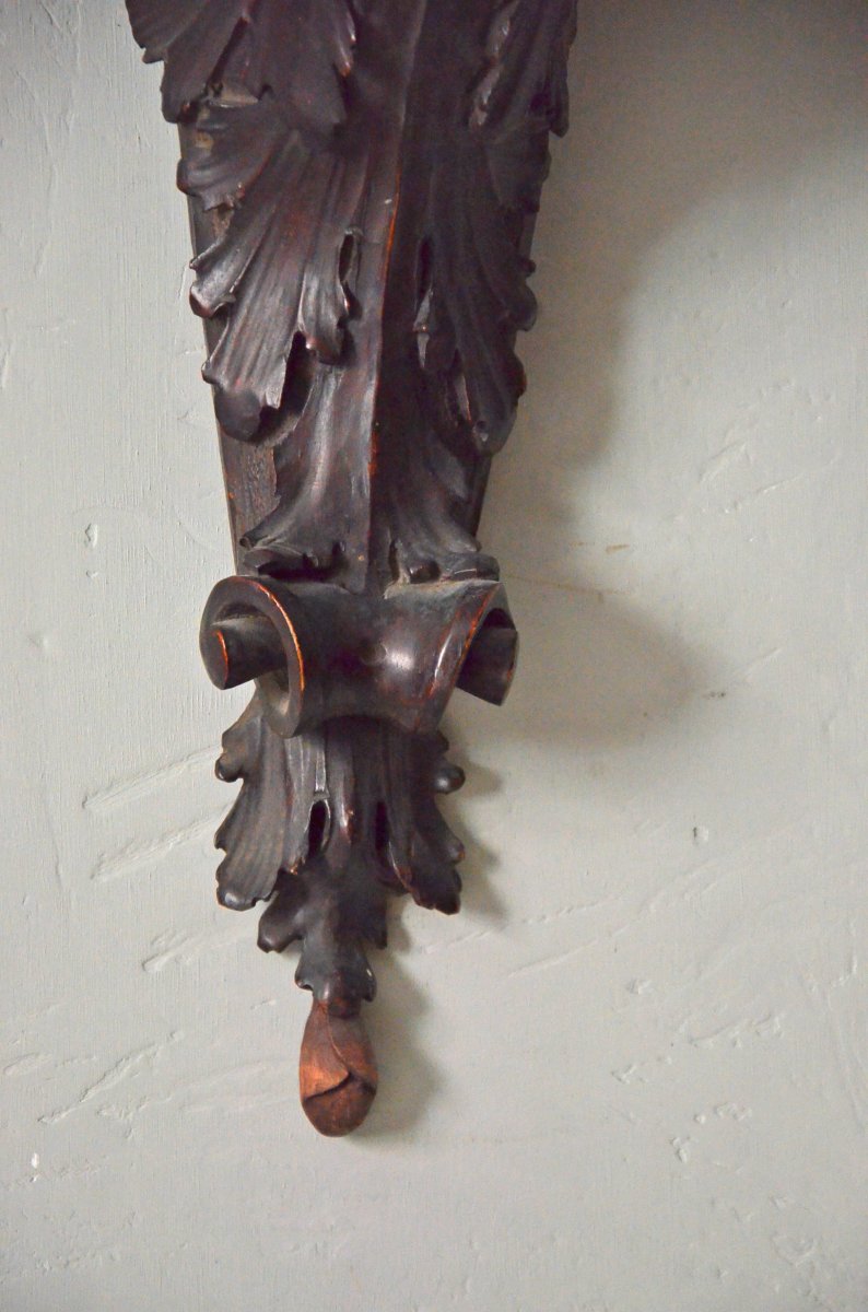 Pair Of Console Sconces In The Taste Of Fourdinois-photo-1