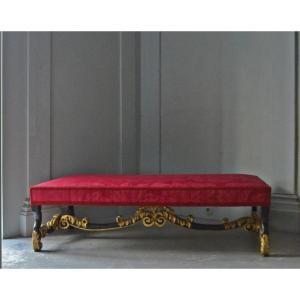 Banquette d'époque Louis XIV