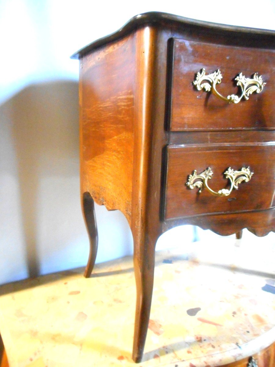 Small Louis XV Commode In Mahogany From Cuba-photo-2