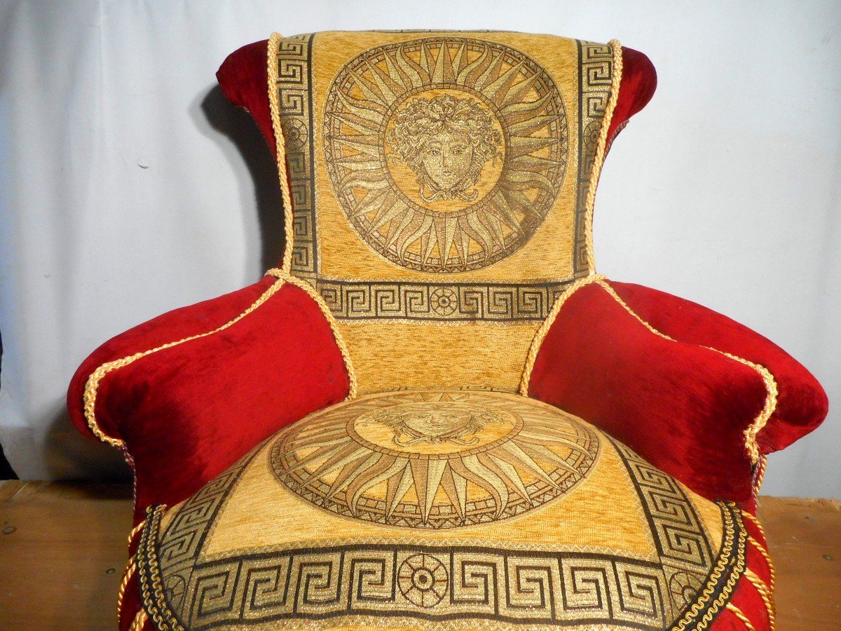 Pair Of Armchairs Napoleon III Period-photo-3