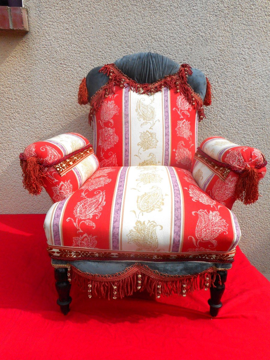 Grand Fauteuil d'époque Napoléon III