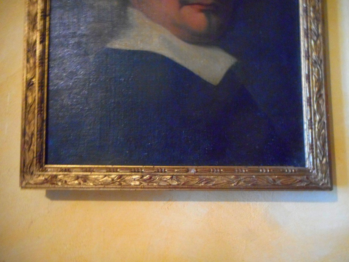 Portrait Mathématicien époque Fin XVIIe Suiveur Ferdinand Bol -photo-2