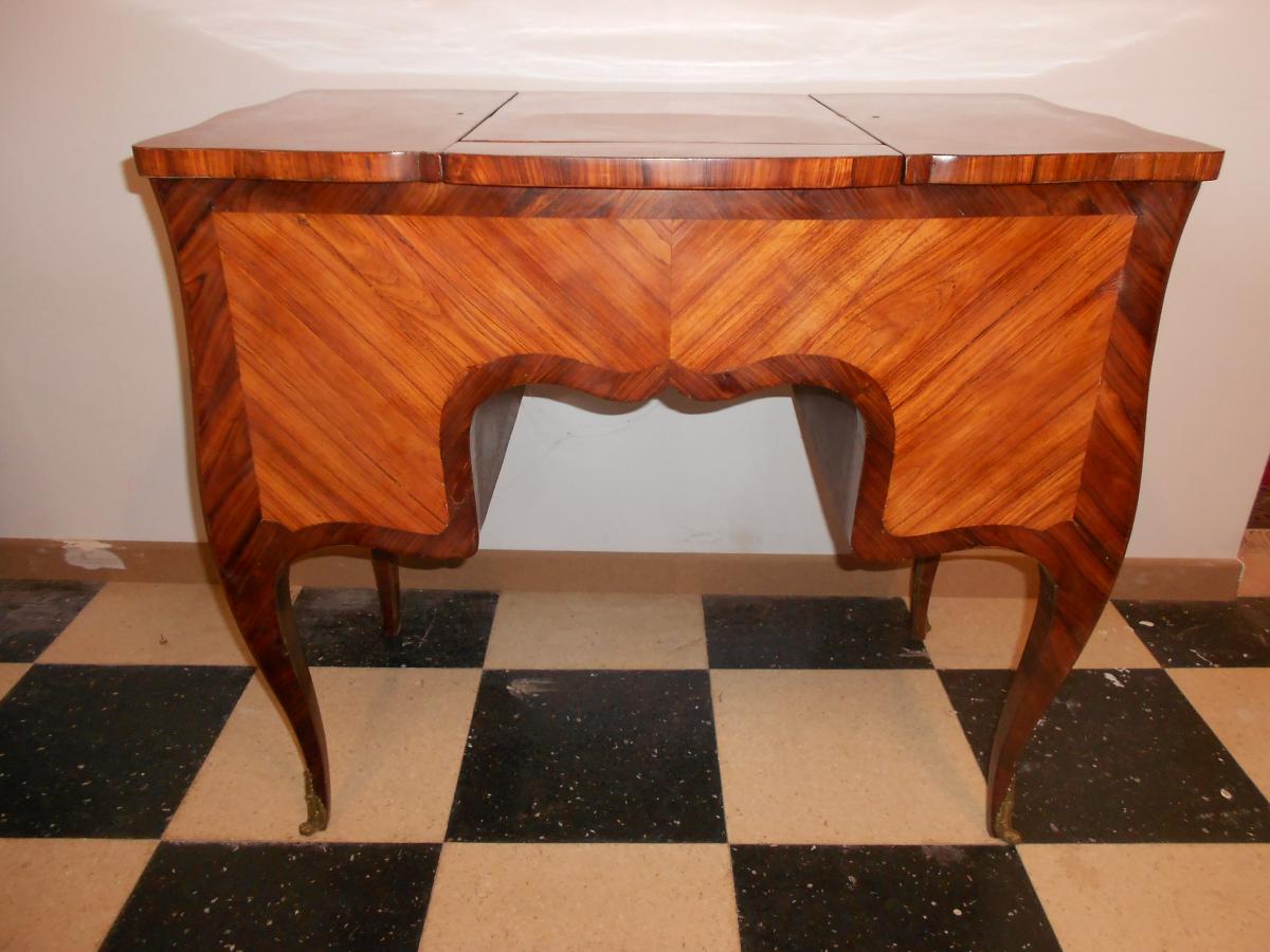 Dresser Marquetry Period XVIII Stamped-photo-8