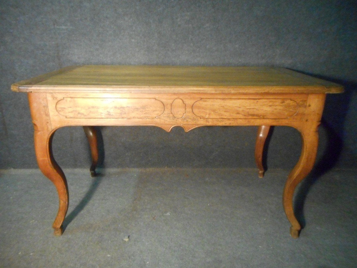 Louis XV Period Desk In Walnut-photo-4