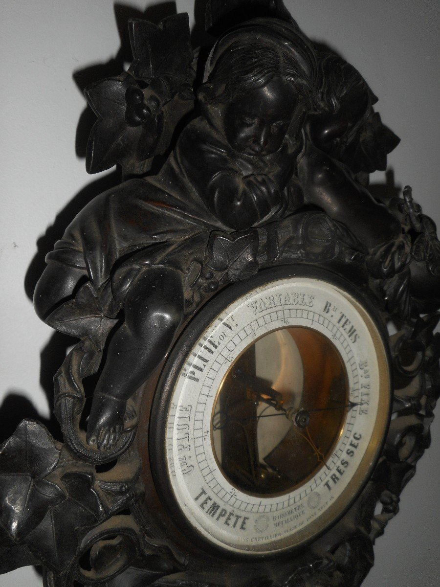 Barometer Napoleon III By Engineer Chevallier Universal Exhibition-photo-4