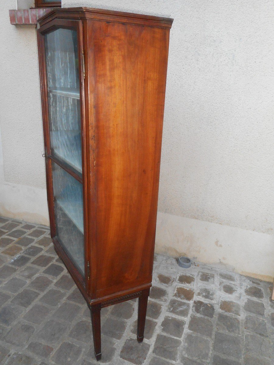 18th Century Cherrywood Showcase-photo-7