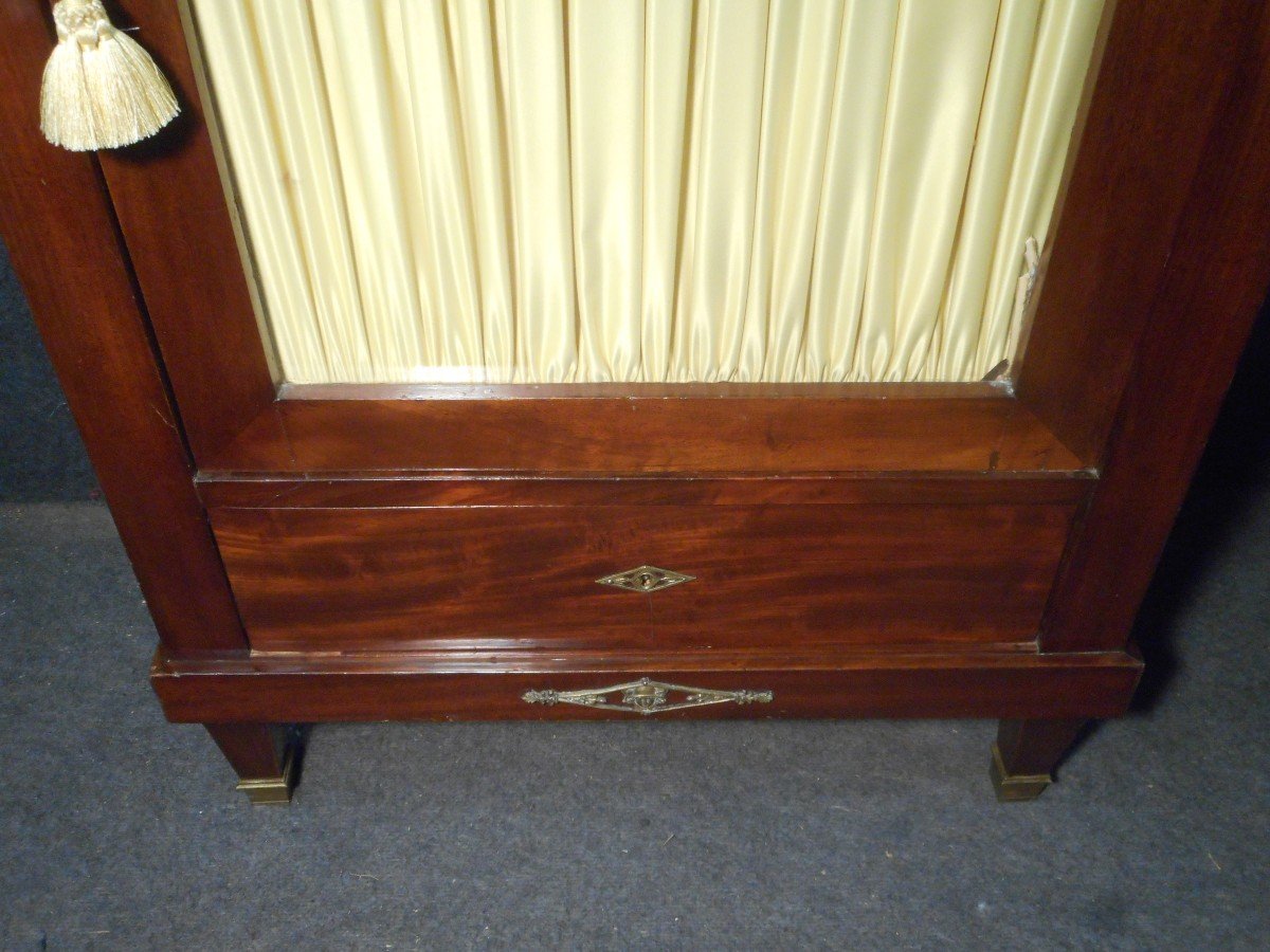 Showcase In Mahogany And Gilt Bronze Directoire Period-photo-5