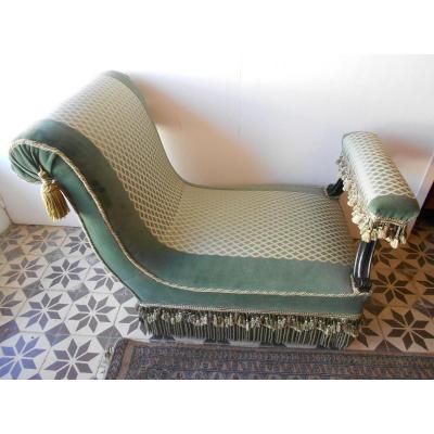 Loveseat Napoleon III Fully Reupholstered At Old