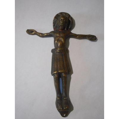 Christ In Gilt Bronze Haute Epoque Around 1500