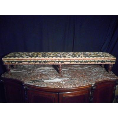 Napoleon III Period Sofa Footrest