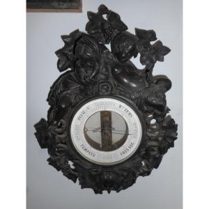 Barometer Napoleon III By Engineer Chevallier Universal Exhibition