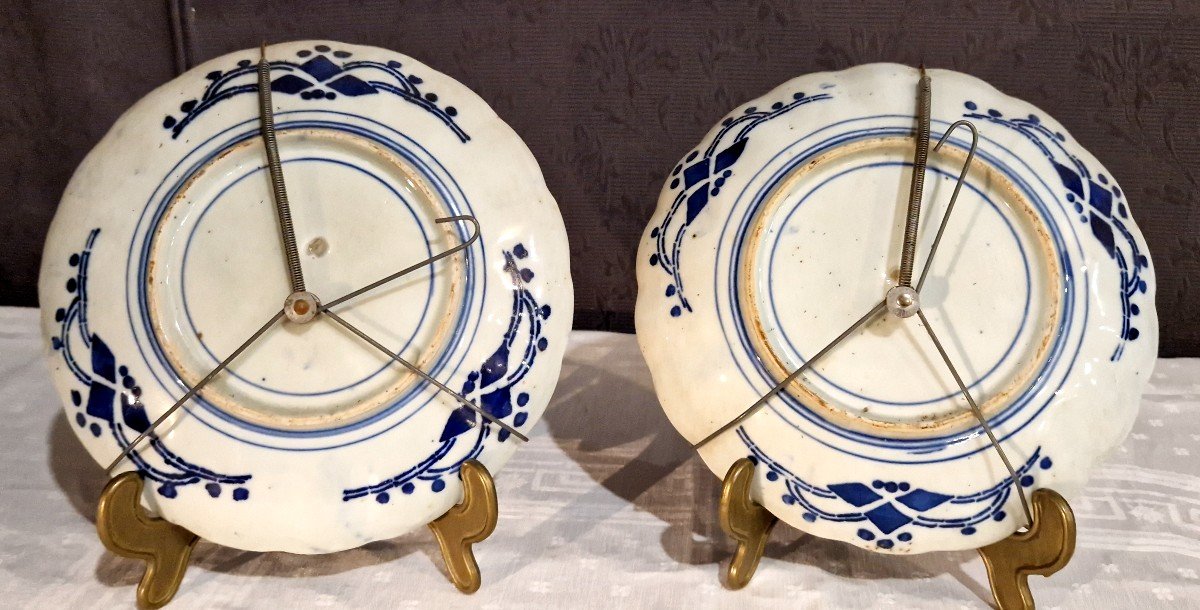 Pair Imari Japan Plate-photo-2