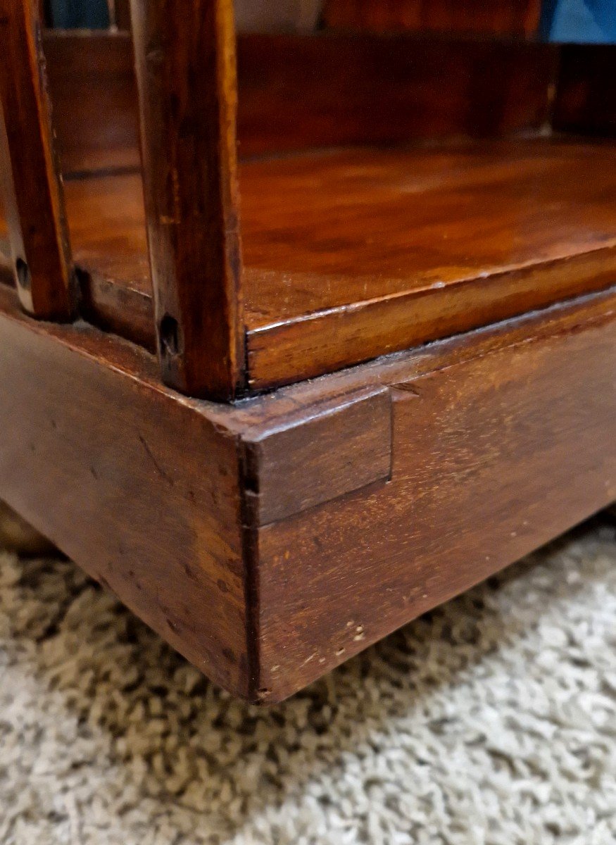 Mahogany Revolving Bookcase-photo-7