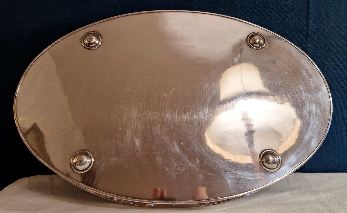 Silver Metal Tray -photo-6