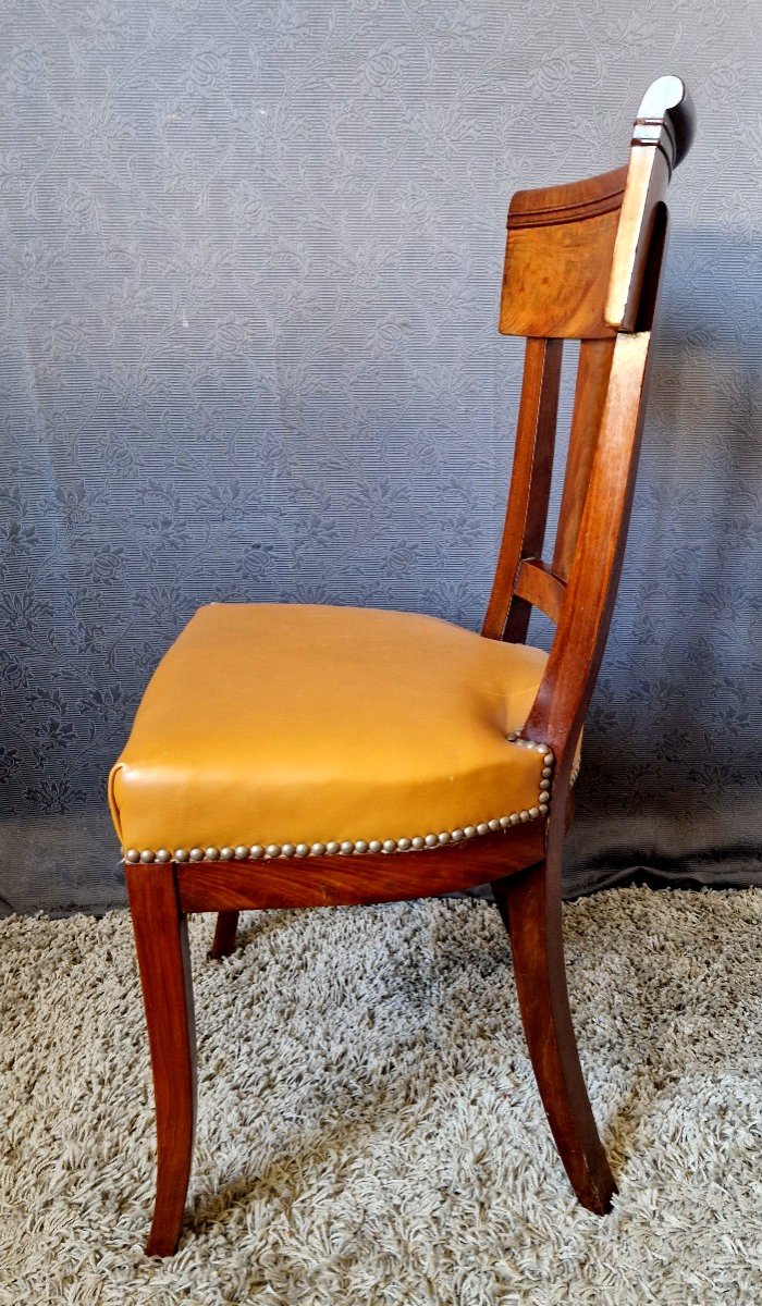 Consulate Style Mahogany Chair-photo-1