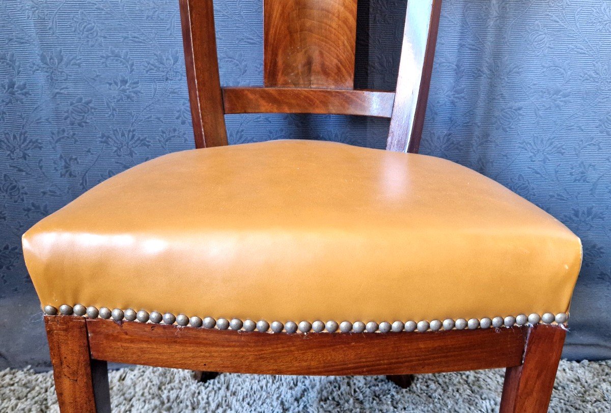 Consulate Style Mahogany Chair-photo-2