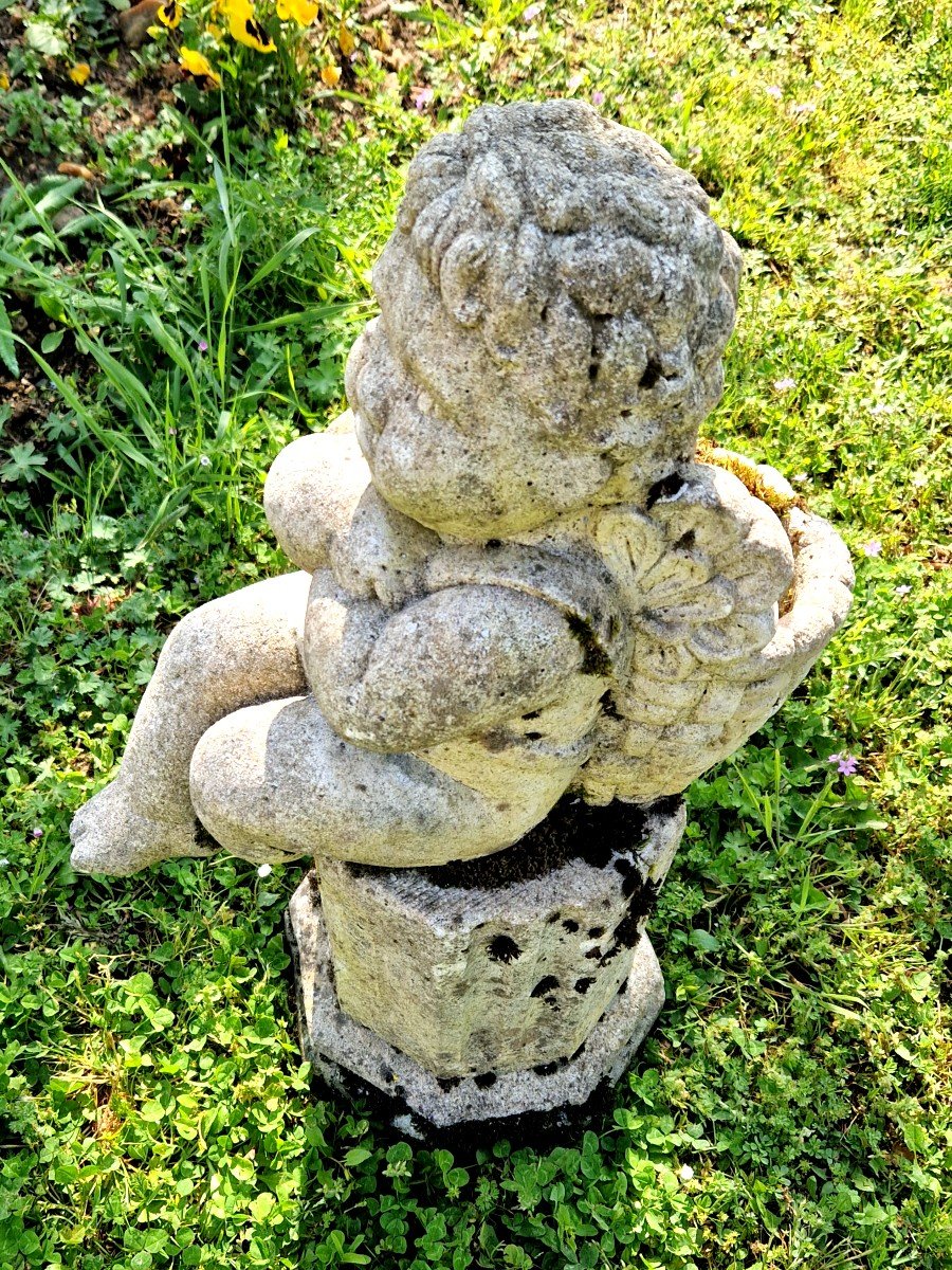 Statuette De Jardin  Le Boudeur XXème-photo-4