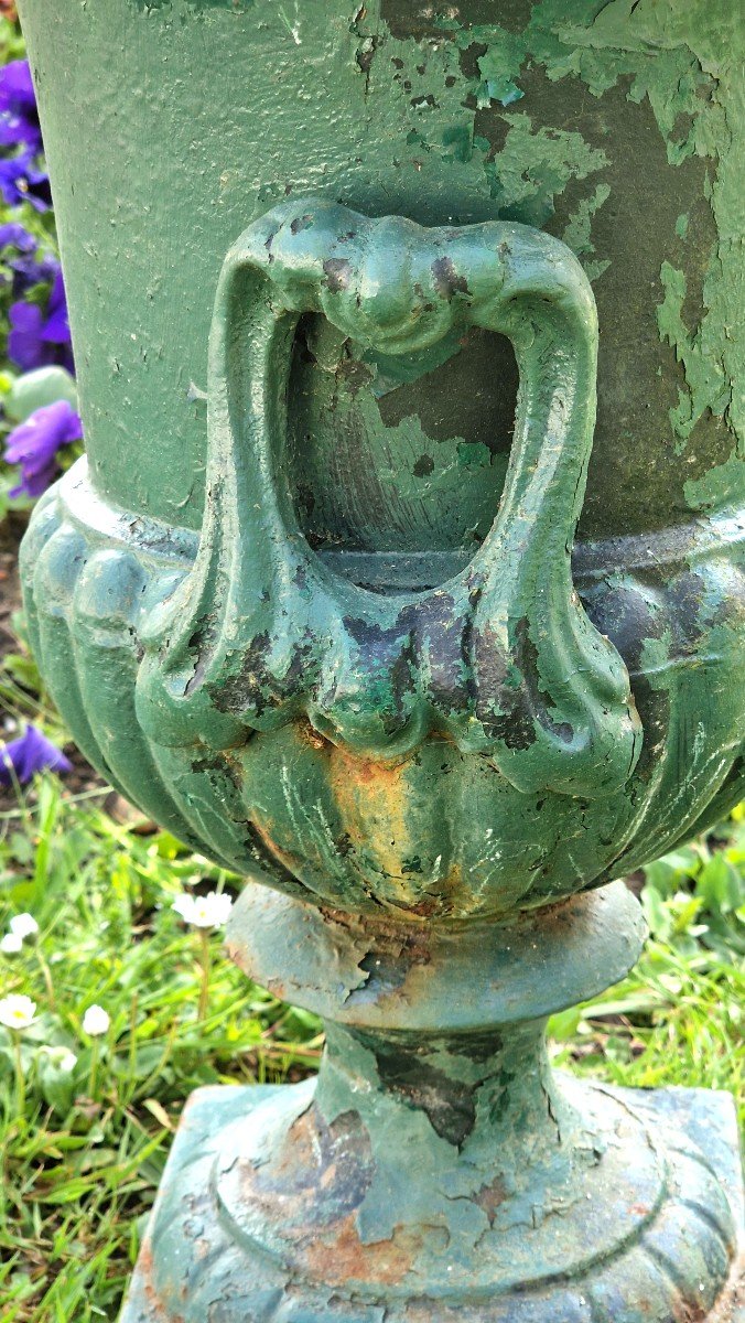 Vase Médicis En Fonte XXème-photo-1